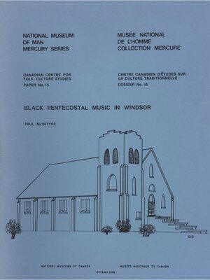 cover image of Black Pentecostal Music in Windsor